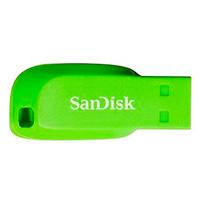 Memoria Flash Sandisk Cruzer Blade 16Gb Verde 2 0  Sdcz50C 016G B35Ge  - SDCZ50C-016G-B35GE