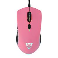 Mouse Ocelot Gaming AlambricoIluminacion Tipo RgbDpi 1000160030006200 Color Rosa Magenta Con Negro OGMM03 - OCELOT GAMING