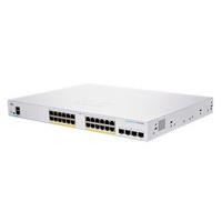 Switch Cisco Administrable 24 puertos 10/100/1000 PoE+ 370W + 4 Gigabit SFP CBS350-24FP-4G-NA  CBS350-24FP-4G-NA  EAN UPC 889728294829 - CISCO