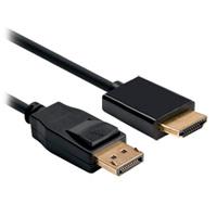 Cable Display Port V1.2 A HDMI BROBOTIX 651732, 2 m, DisplayPort, HDMI, Negro 651732 651732 EAN 7503029651732UPC  - BROBOTIX