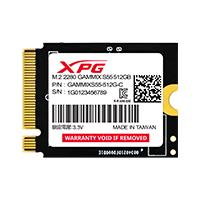 SSD ADATA GAMMIX S55 Unidad De Estado Sólido XPG GAMMIX S55 512GB PCIe Gen4 X4 M.2 2230 SGAMMIXS55-512G-C - Adata