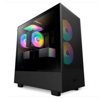 GABINETE NZXT H5 FLOW RGB /NEGRO/CON VENTANA/MIDI-TOWER/MICRO-ATX/RGB/GAMER CC-H51FB-R1 - Código: CC-H51FB-R1 | Compra en Guadalajara