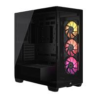 GABINETE CORSAIR CC-9011280-WW ICUE LINK 3500X RGBNEGROCRISTAL TEMPLADOMED-TORRESIN FUENTE - CC-9011280-WW