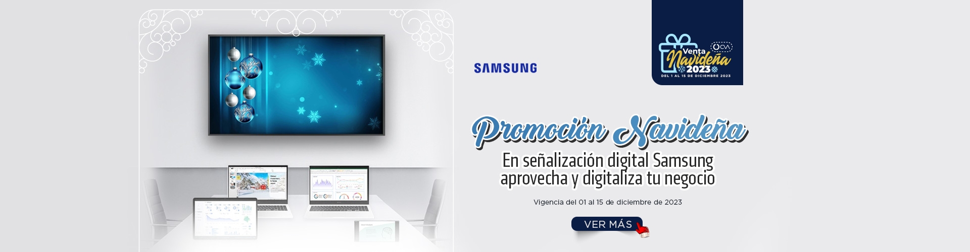Promoción navideña Samsung