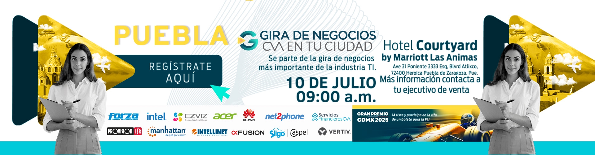Gira Puebla Julio